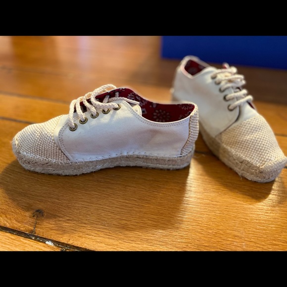 Brand New F-Troupe White Espadrilles Shoe 38 size 8 - Picture 5 of 5